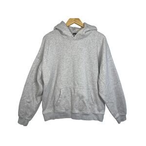 Abercrombie & Fitch Oversized Soft AF Essentials Gray Hoodie Sweatshirt Size M